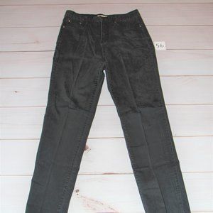 Faded Glory Classic Stretch Black 5 Pocket Jeans